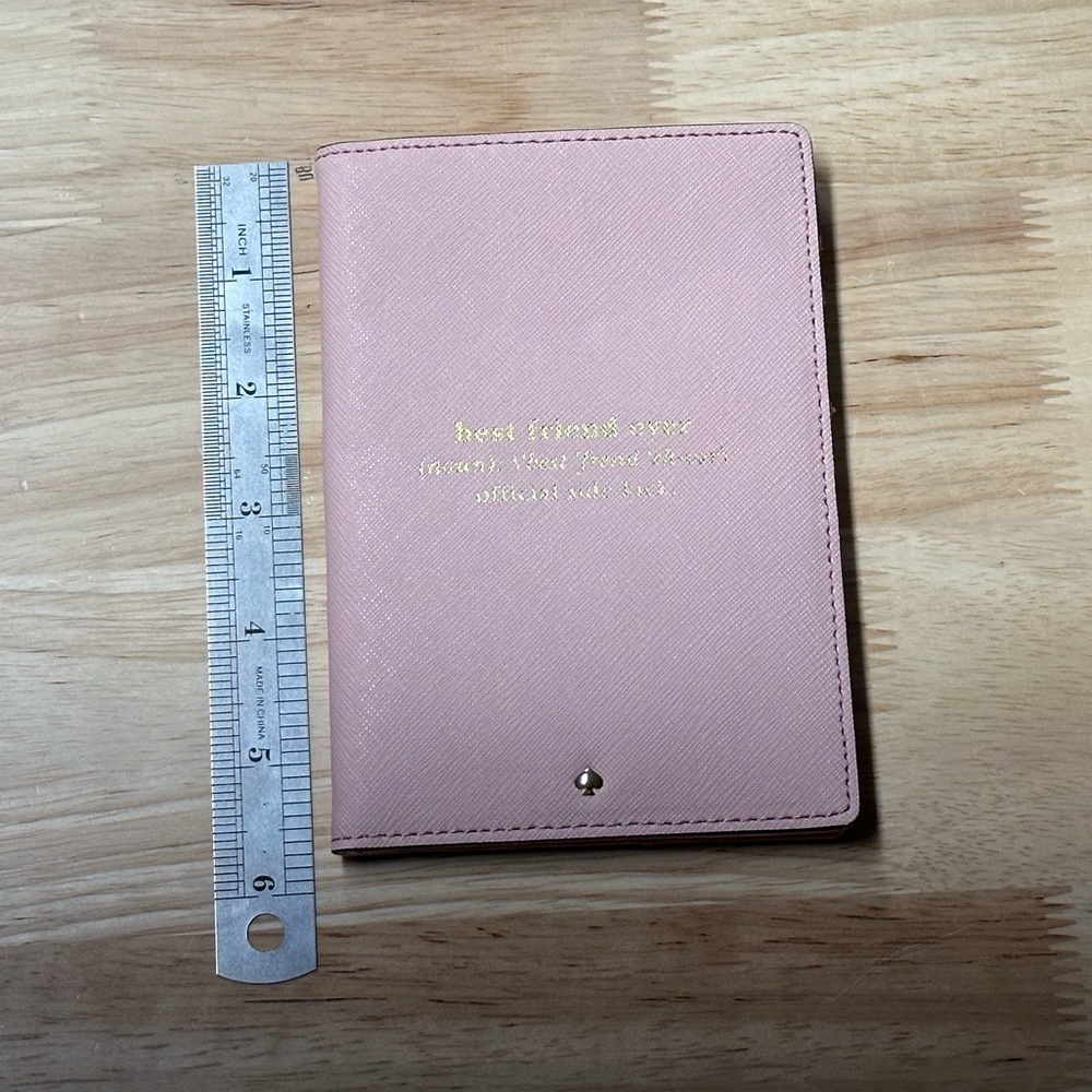 NWT Kate Spade Baby Pink Passport Case